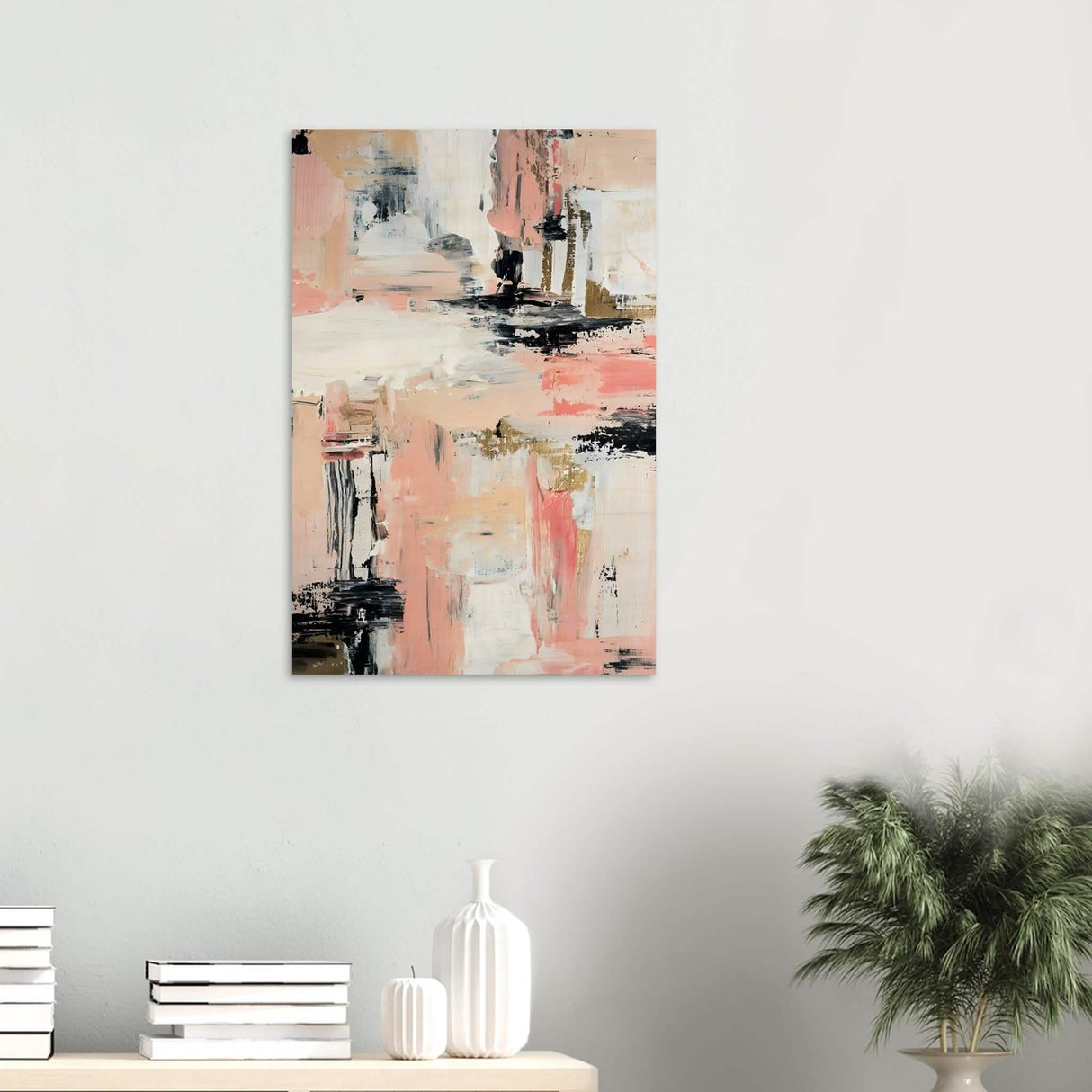 Da Vinci Minimalist Modern Art - Wood Prints - 50x75 cm / 20x30″ - 20 mm