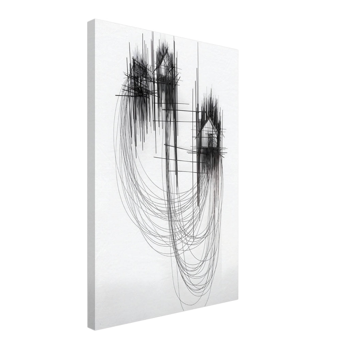 Da Vinci Minimalist Modern Art - Canvas - 40x60 cm / 16x24″ - Slim