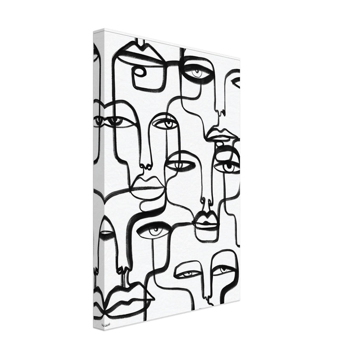 Da Vinci Minimalist Modern Art - Canvas - 30x45 cm / 12x18″ - Thick