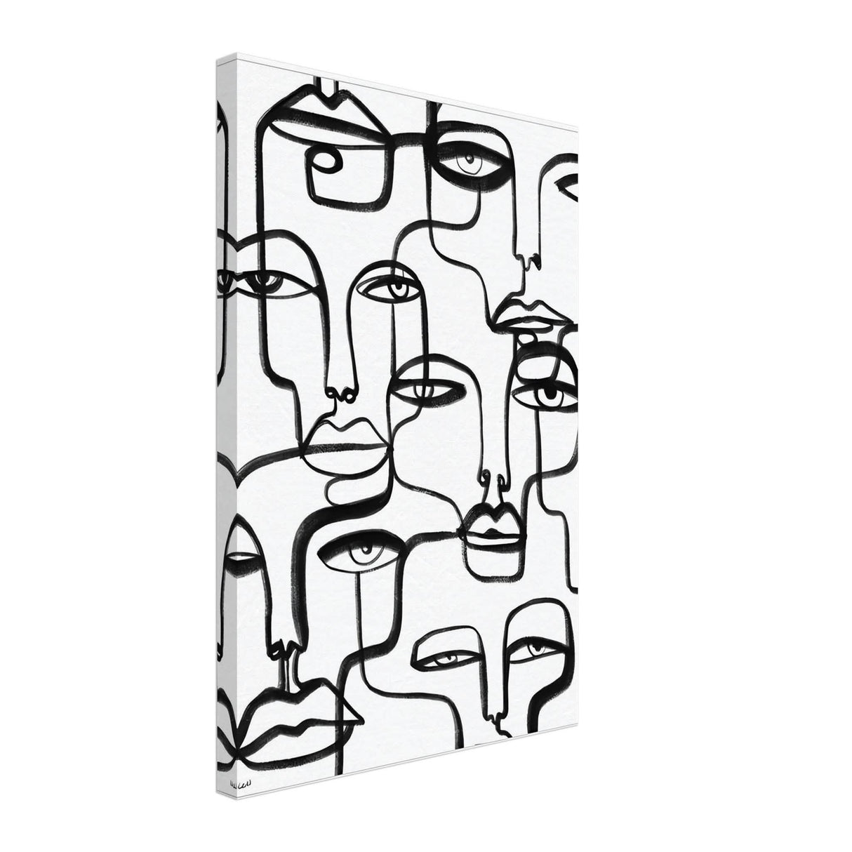 Da Vinci Minimalist Modern Art - Canvas - 40x60 cm / 16x24″ - Thick