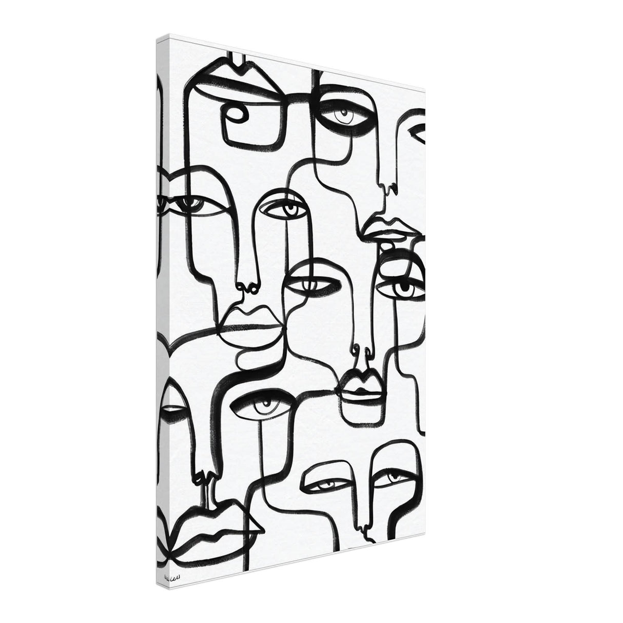 Da Vinci Minimalist Modern Art - Canvas - 40x60 cm / 16x24″ - Slim