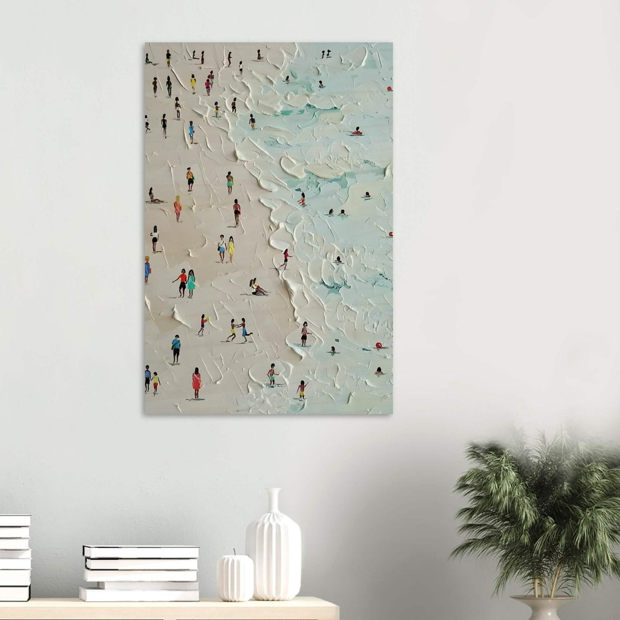 Da Vinci Minimalist Modern Art - Wood Prints - 60x90 cm / 24x36″ - 20 mm