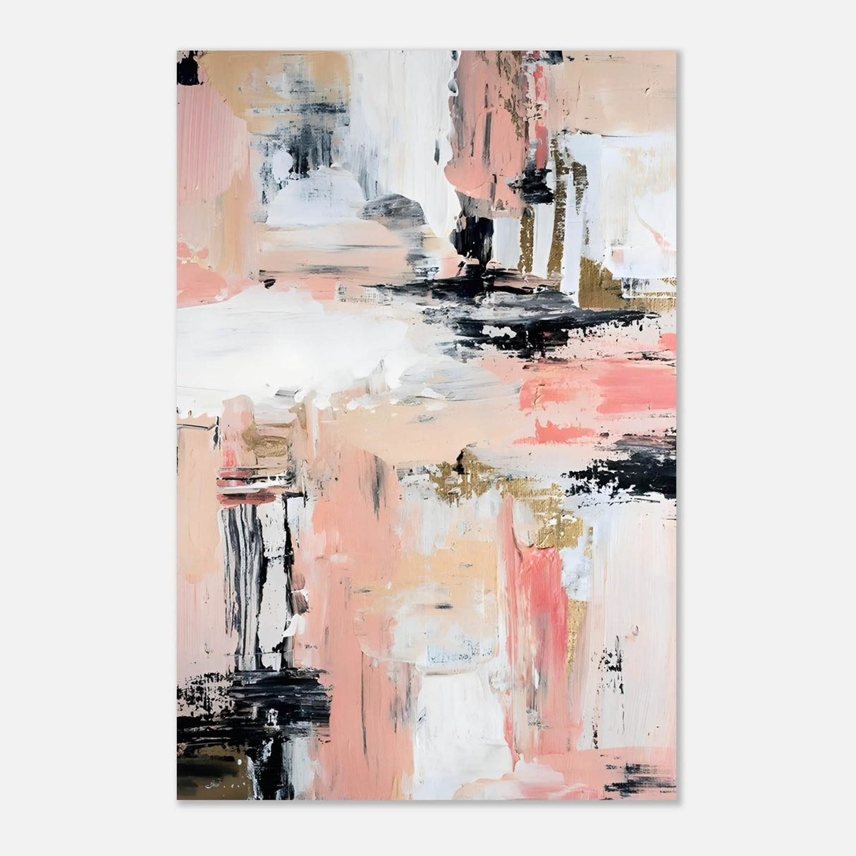 Da Vinci Minimalist Modern Art - Aluminum Print - 40x60 cm / 16x24″ -