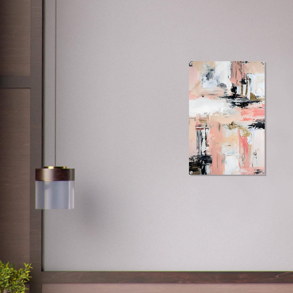 Da Vinci Minimalist Modern Art - Acrylic Print - 50x75 cm / 20x30″ -