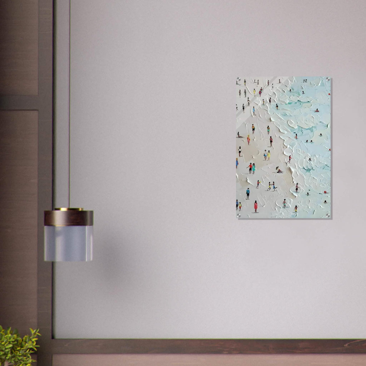 Da Vinci Minimalist Modern Art - Acrylic Print - 50x75 cm / 20x30″ -