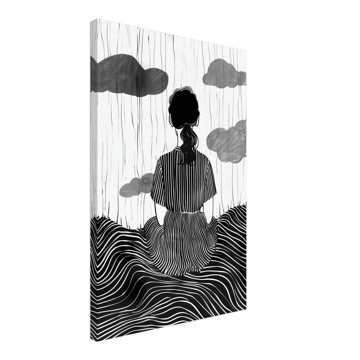 Da Vinci Minimalist Modern Art - Canvas - 50x75 cm / 20x30″ - Thick