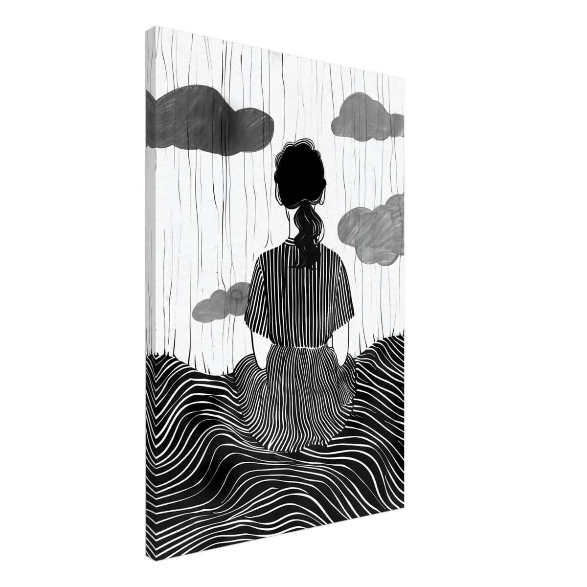 Da Vinci Minimalist Modern Art - Canvas - 60x90 cm / 24x36″ - Thick