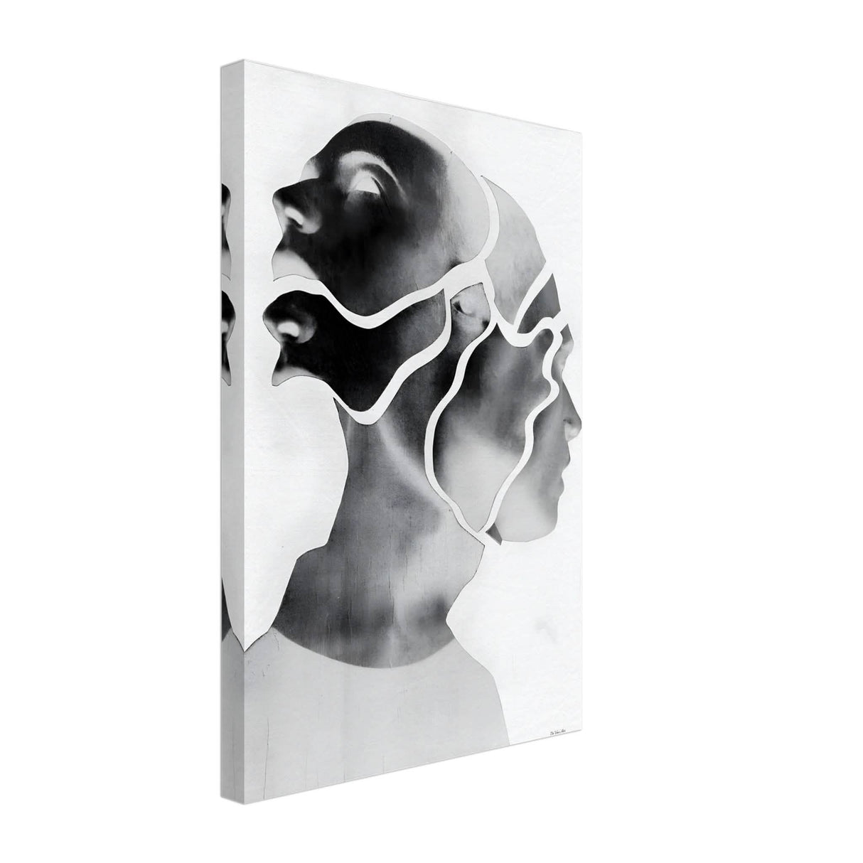 Da Vinci Minimalist Modern Wall Art - Canvas - 30x45 cm / 12x18″ - Slim