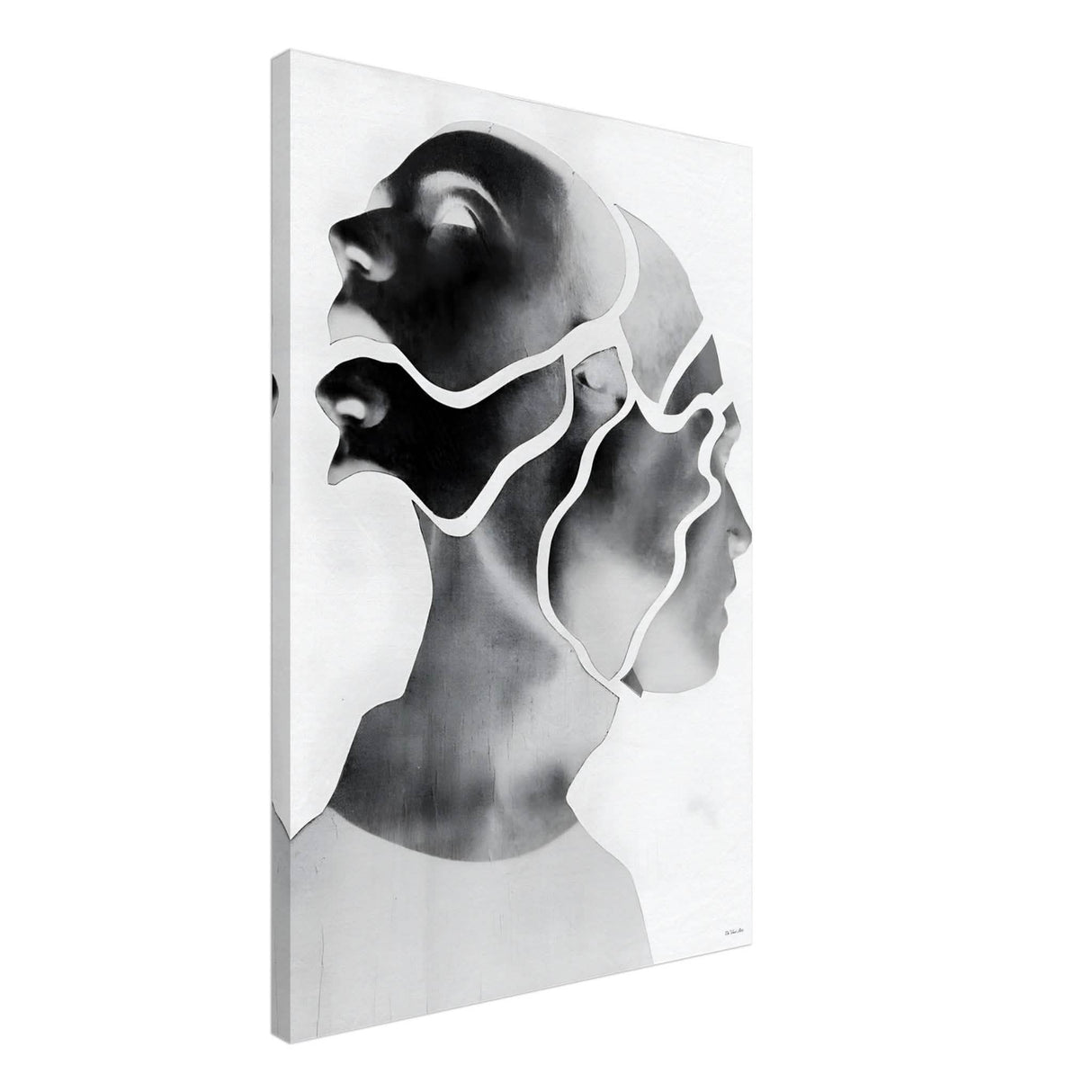 Da Vinci Minimalist Modern Wall Art - Canvas - 50x75 cm / 20x30″ - Slim