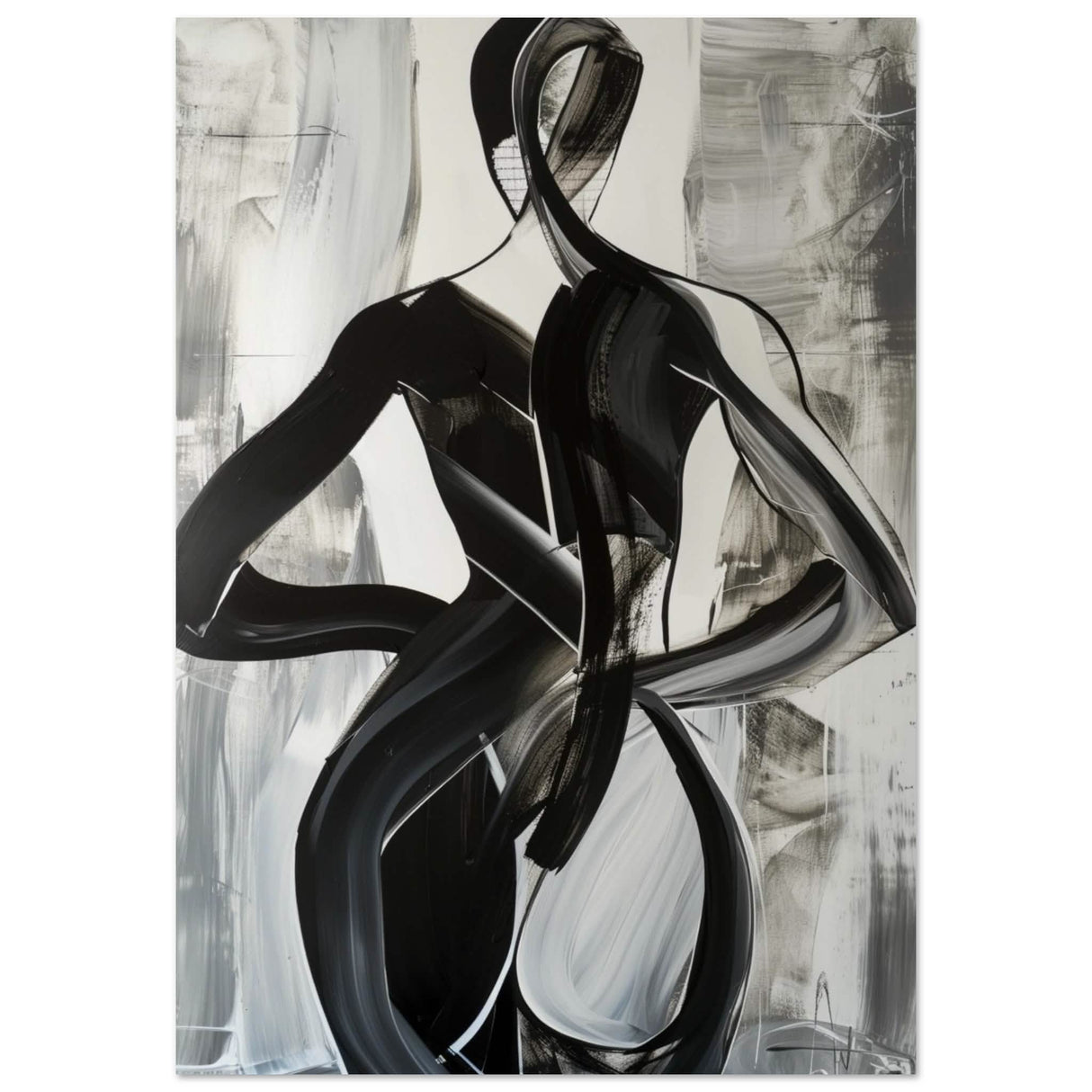 Da Vinci Minimalist Modern Wall art - Aluminum Print - 70x100 cm / 28x40″ -