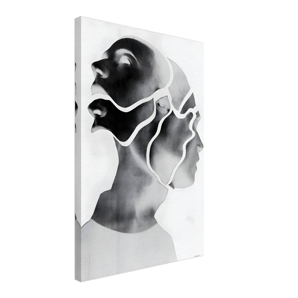 Da Vinci Minimalist Modern Wall Art - Canvas - 40x60 cm / 16x24″ - Slim