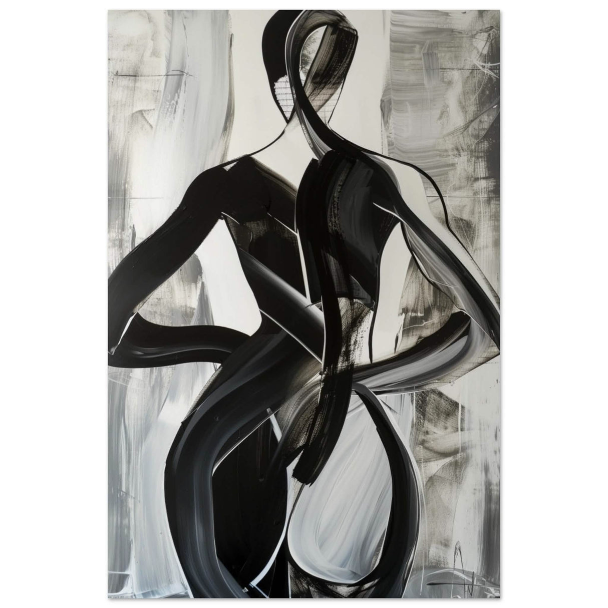 Da Vinci Minimalist Modern Wall art - Aluminum Print - 40x60 cm / 16x24″ -