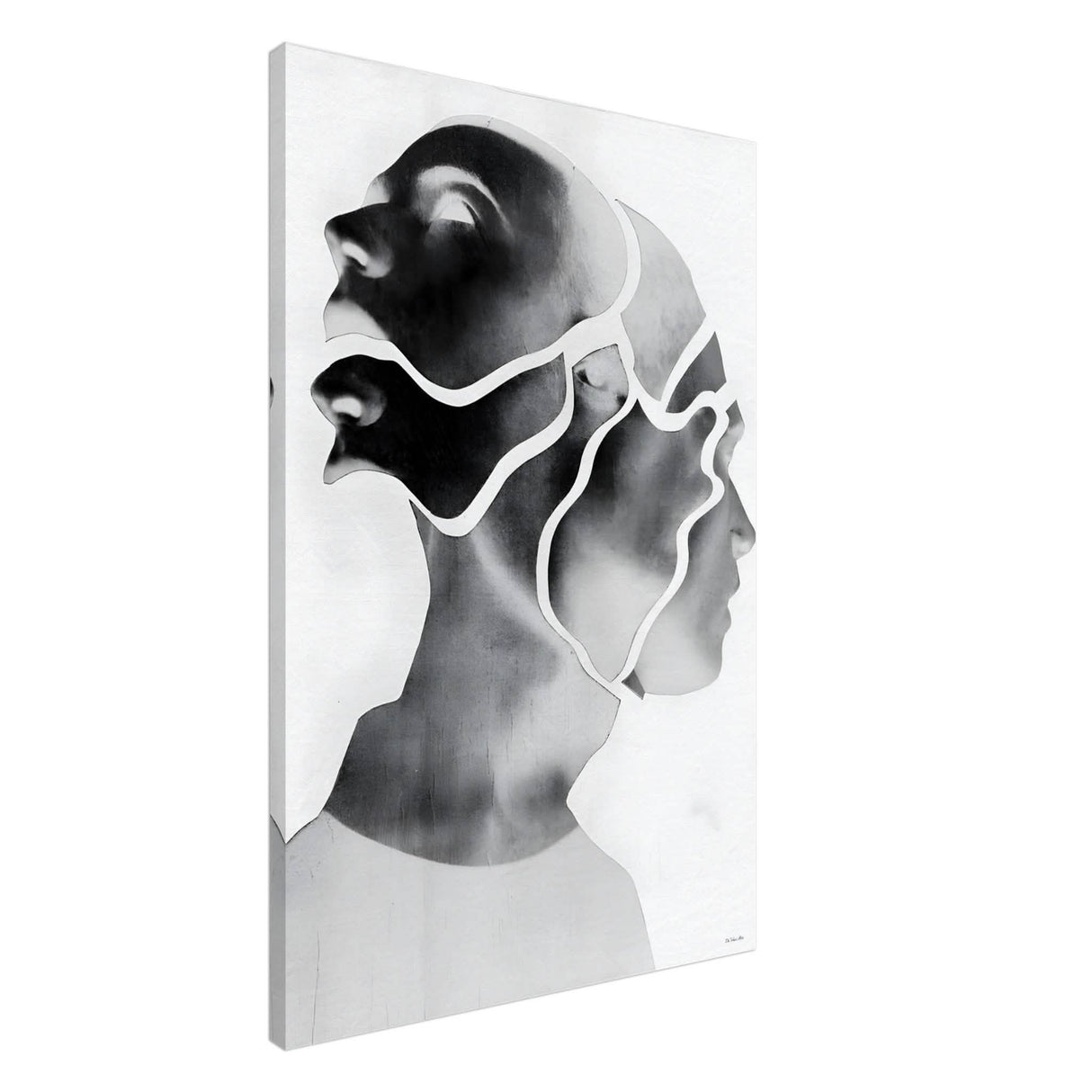 Da Vinci Minimalist Modern Wall Art - Canvas - 60x90 cm / 24x36″ - Slim