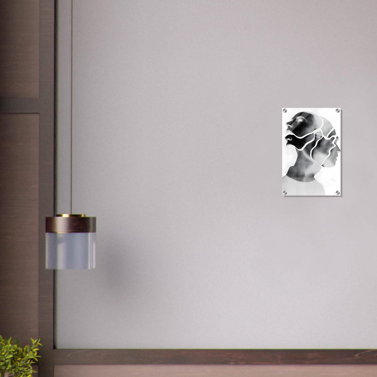 Da Vinci Minimalist Modern Wall Art - Acrylic Print - 30x45 cm / 12x18″ -