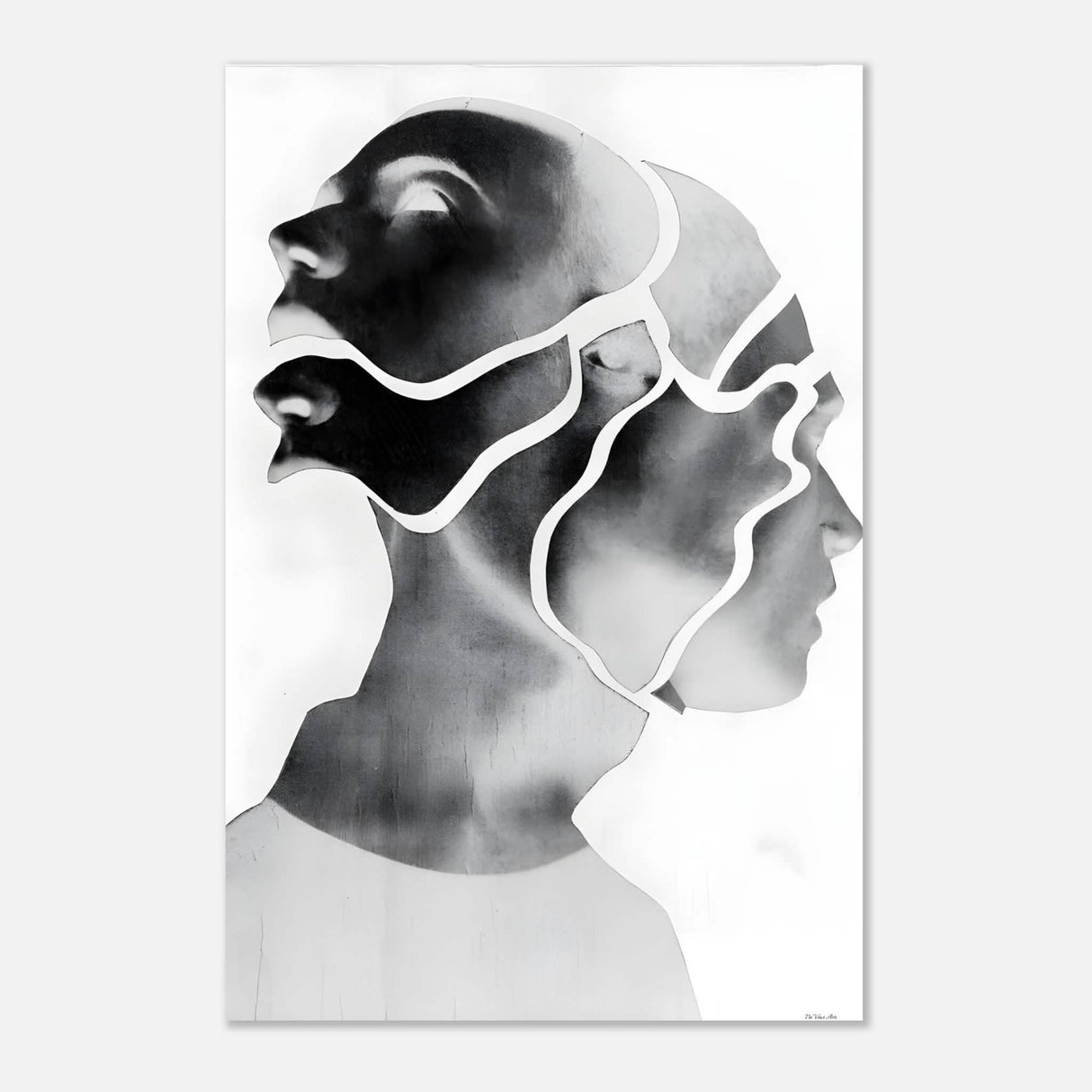 Da Vinci Minimalist Modern Wall Art - Aluminum Print - 40x60 cm / 16x24″ -