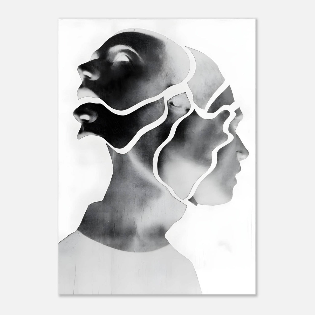 Da Vinci Minimalist Modern Wall Art - Aluminum Print - 50x70 cm / 20x28″ -