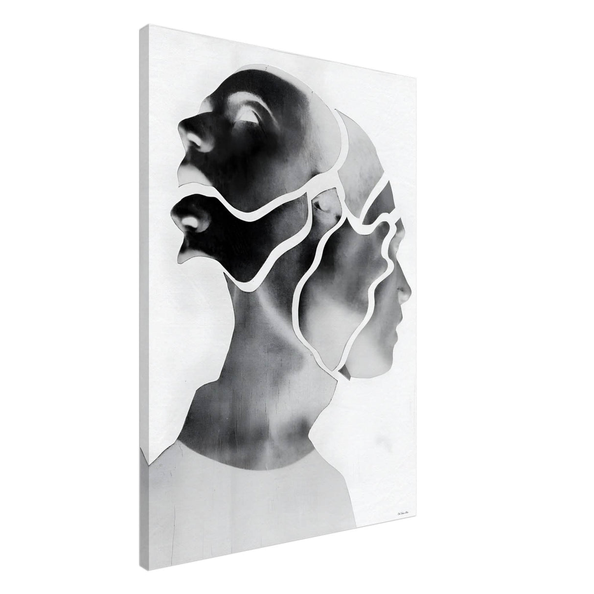 Da Vinci Minimalist Modern Wall Art - Canvas - 70x100 cm / 28x40″ - Thick