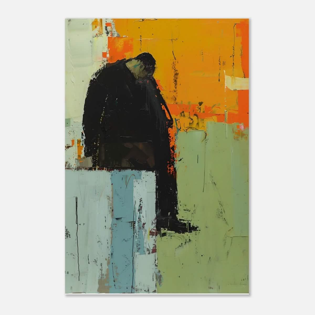 Da Vinci Minimalist Modern Wall Art - Aluminum Print - 40x60 cm / 16x24″ -