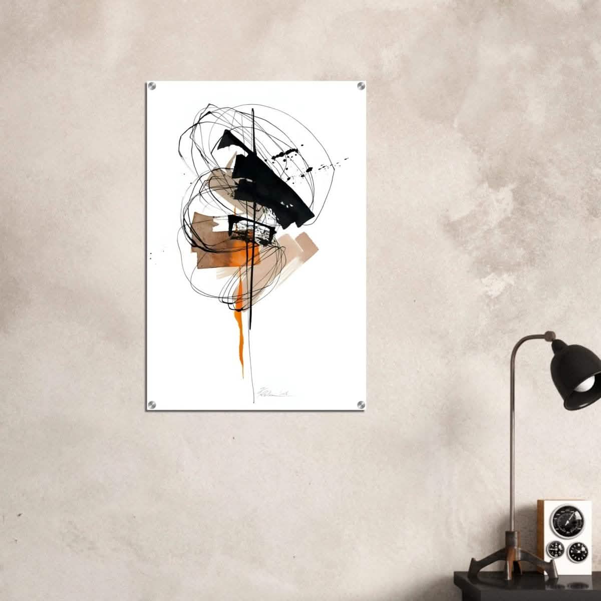 Da Vinci Minimalist Modern Wall Art - Acrylic Print - 60x90 cm / 24x36″ -