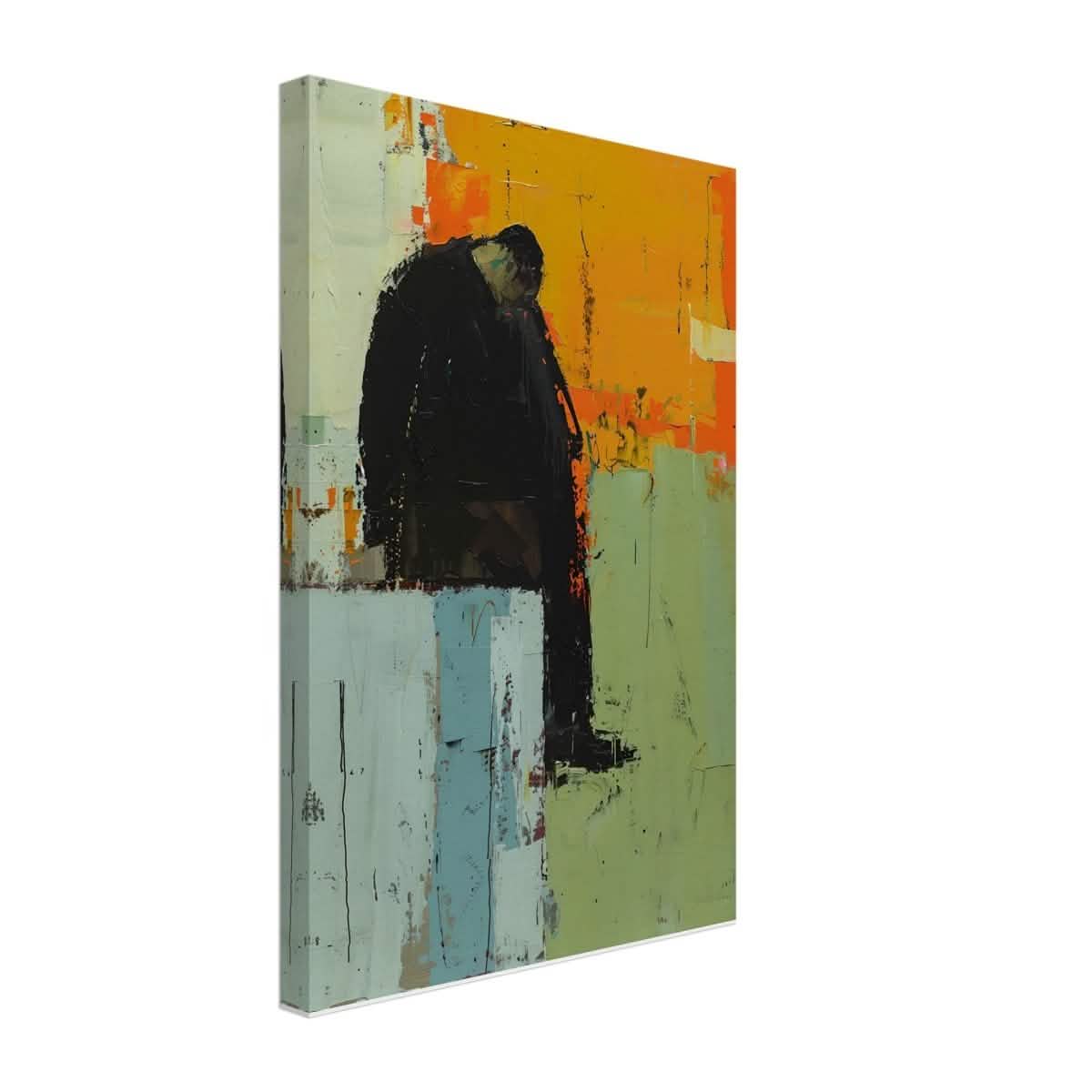 Da Vinci Minimalist Modern Wall Art - Canvas - 30x45 cm / 12x18″ - Slim