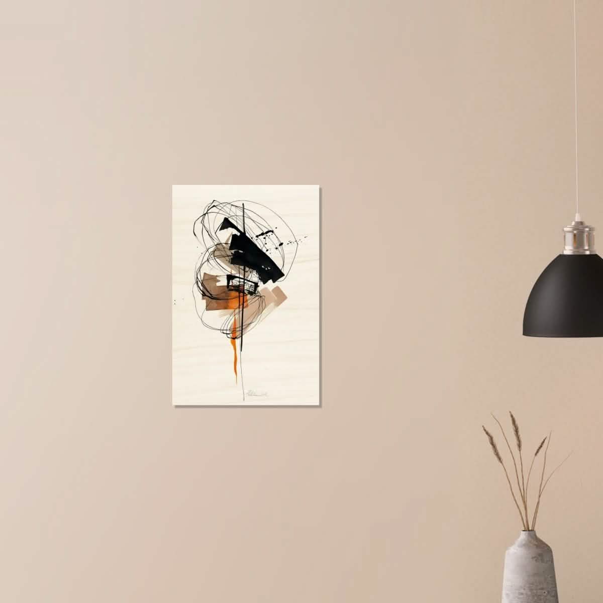 Da Vinci Minimalist Modern Wall Art - Wood Prints - 40x60 cm / 16x24″ - 10 mm