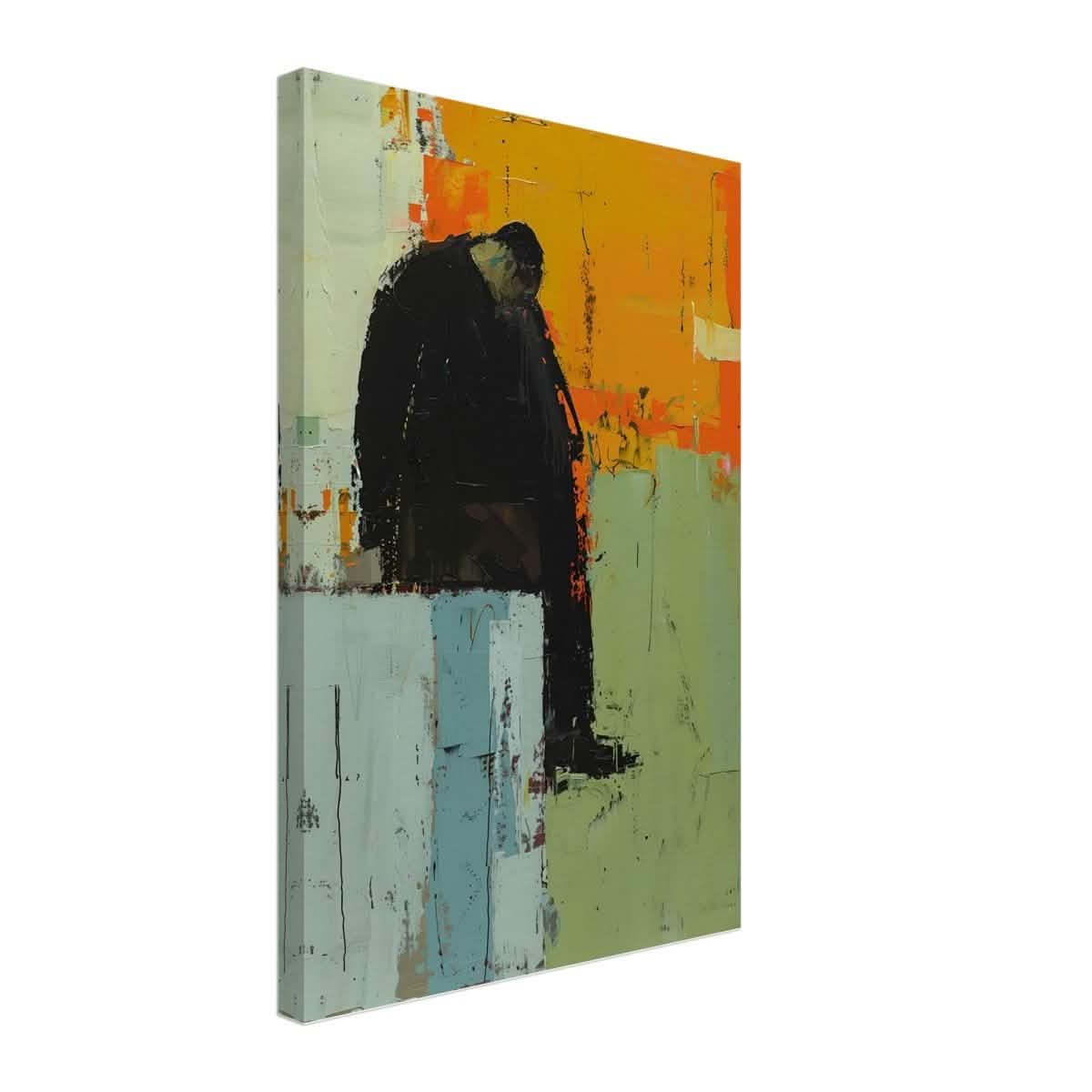 Da Vinci Minimalist Modern Wall Art - Canvas - 40x60 cm / 16x24″ - Thick