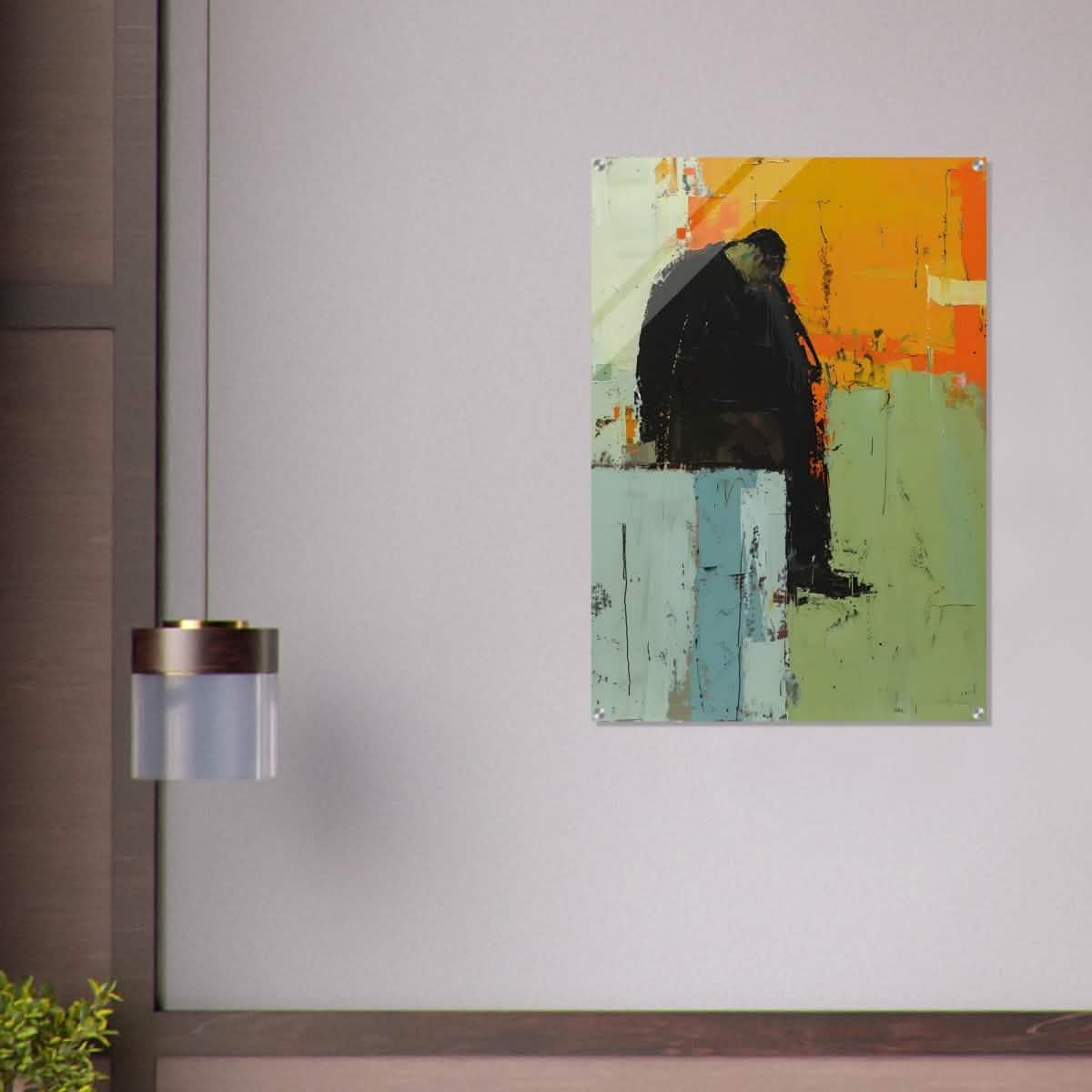 Da Vinci Minimalist Modern Wall Art - Acrylic Print - 70x100 cm / 28x40″ -