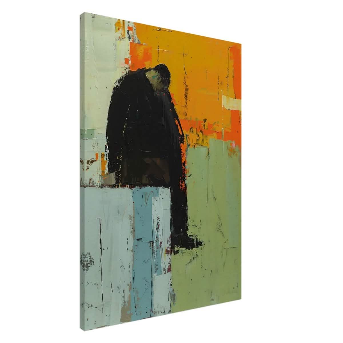 Da Vinci Minimalist Modern Wall Art - Canvas - 70x100 cm / 28x40″ - Slim