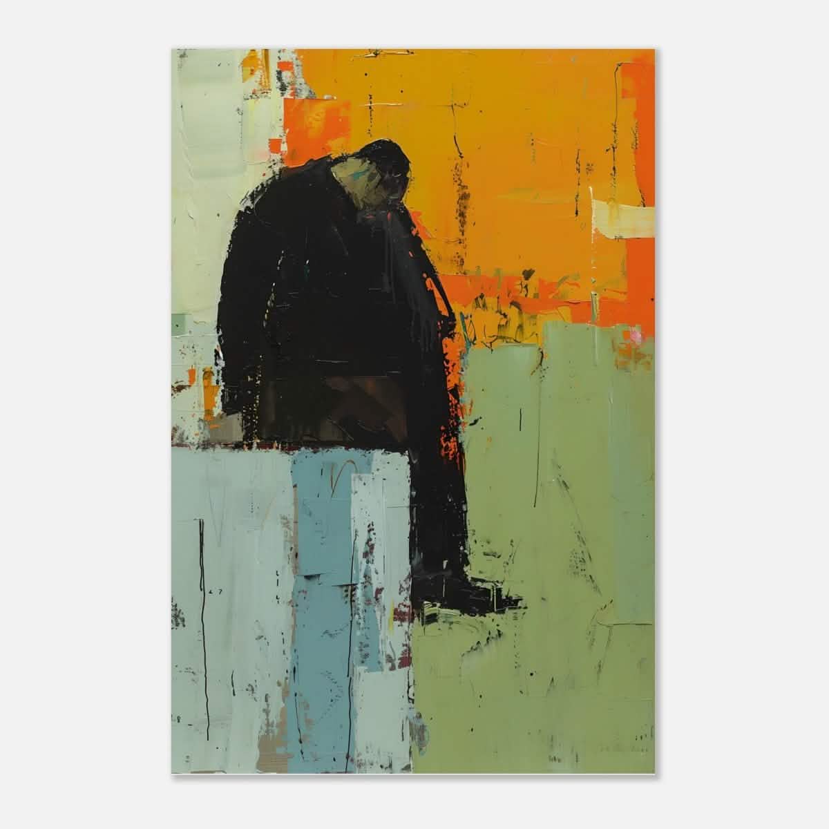 Da Vinci Minimalist Modern Wall Art - Aluminum Print - 50x75 cm / 20x30″ -