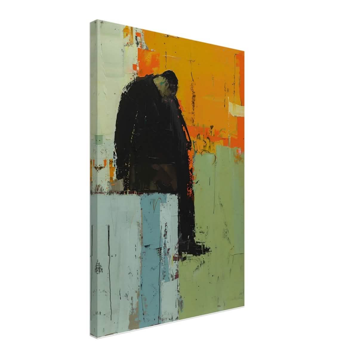 Da Vinci Minimalist Modern Wall Art - Canvas - 40x60 cm / 16x24″ - Slim