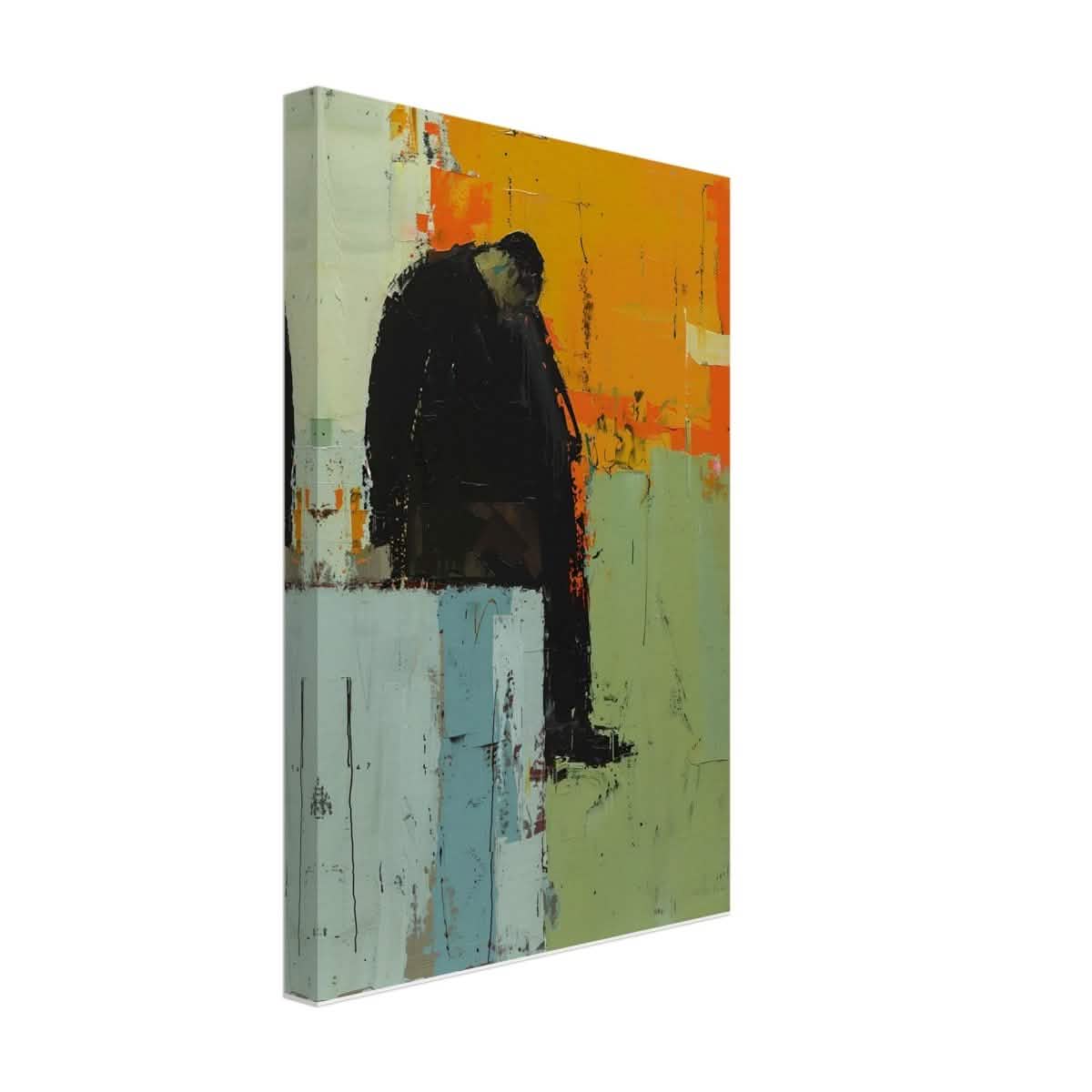 Da Vinci Minimalist Modern Wall Art - Canvas - 30x45 cm / 12x18″ - Thick