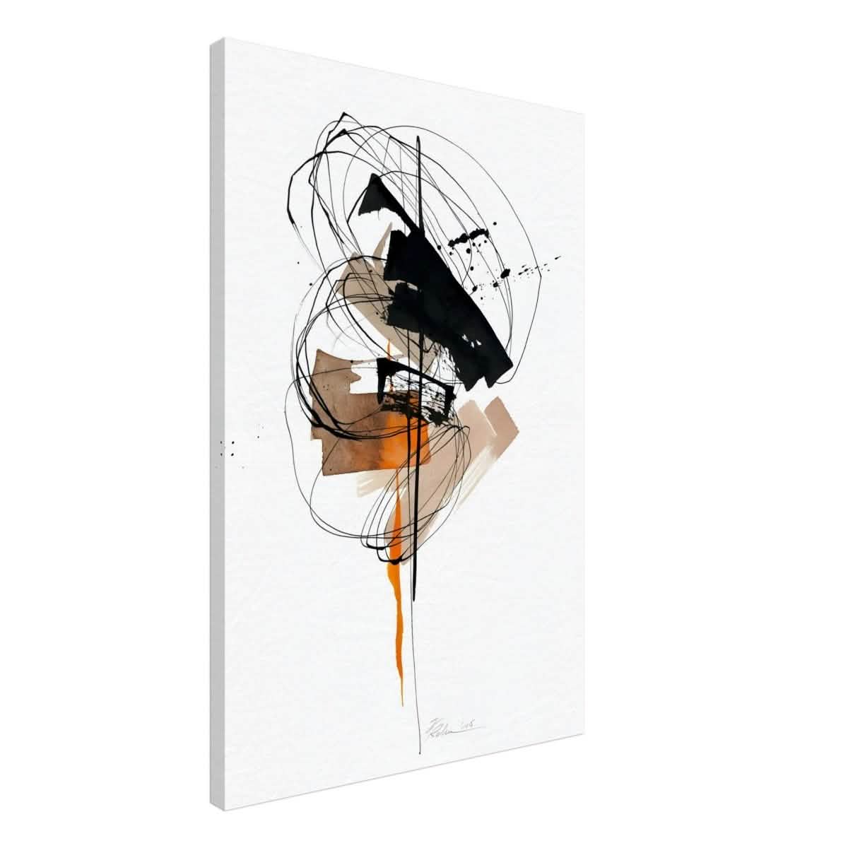 Da Vinci Minimalist Modern Wall Art - Canvas - 60x90 cm / 24x36″ - Thick