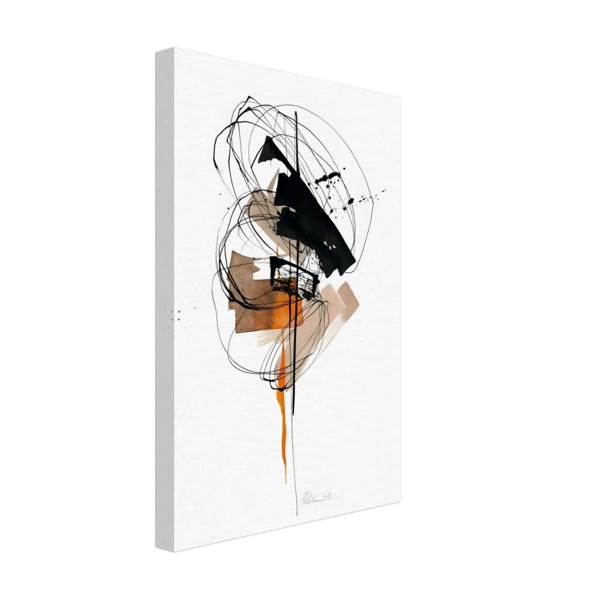 Da Vinci Minimalist Modern Wall Art - Canvas - 30x45 cm / 12x18″ - Thick