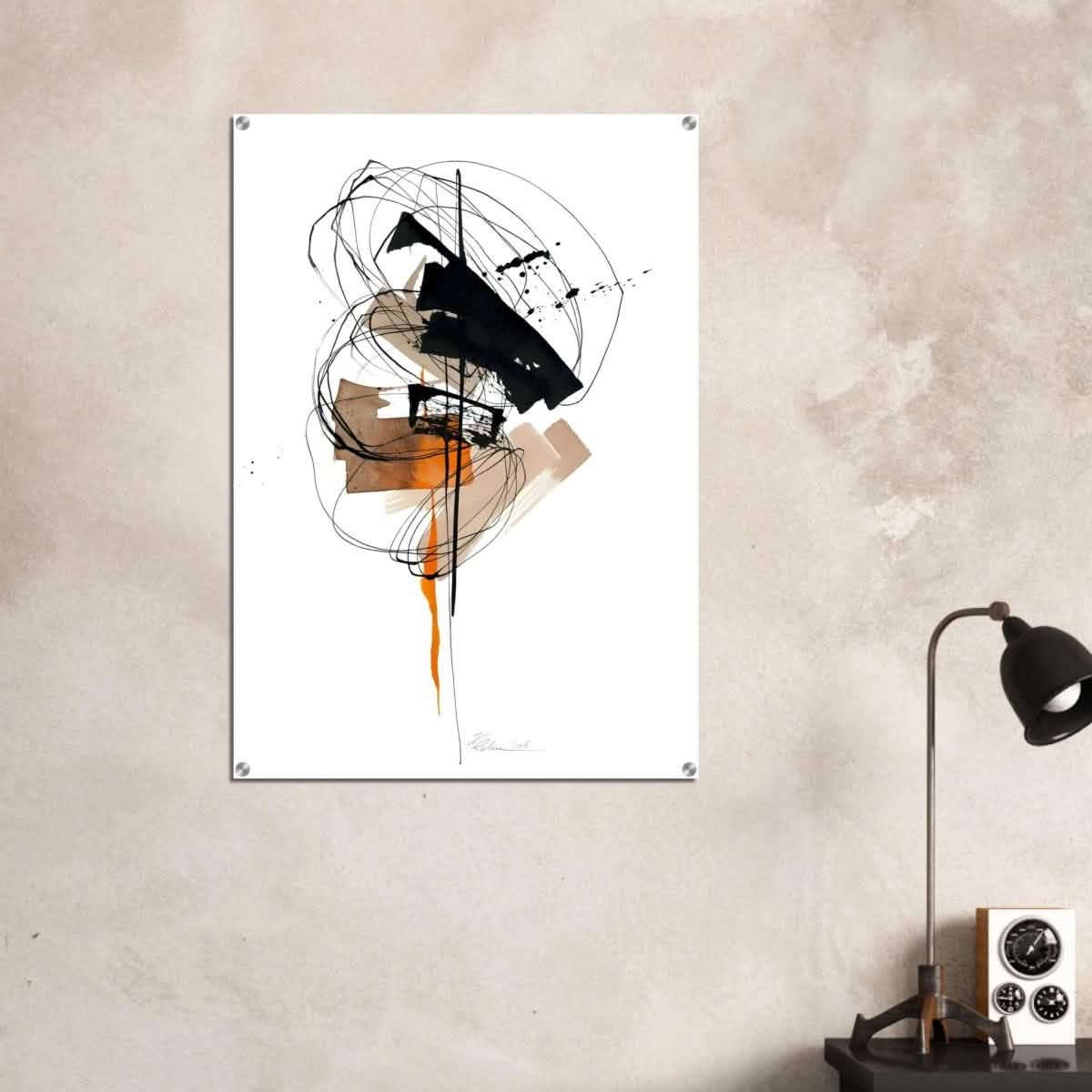 Da Vinci Minimalist Modern Wall Art - Acrylic Print - 70x100 cm / 28x40″ -