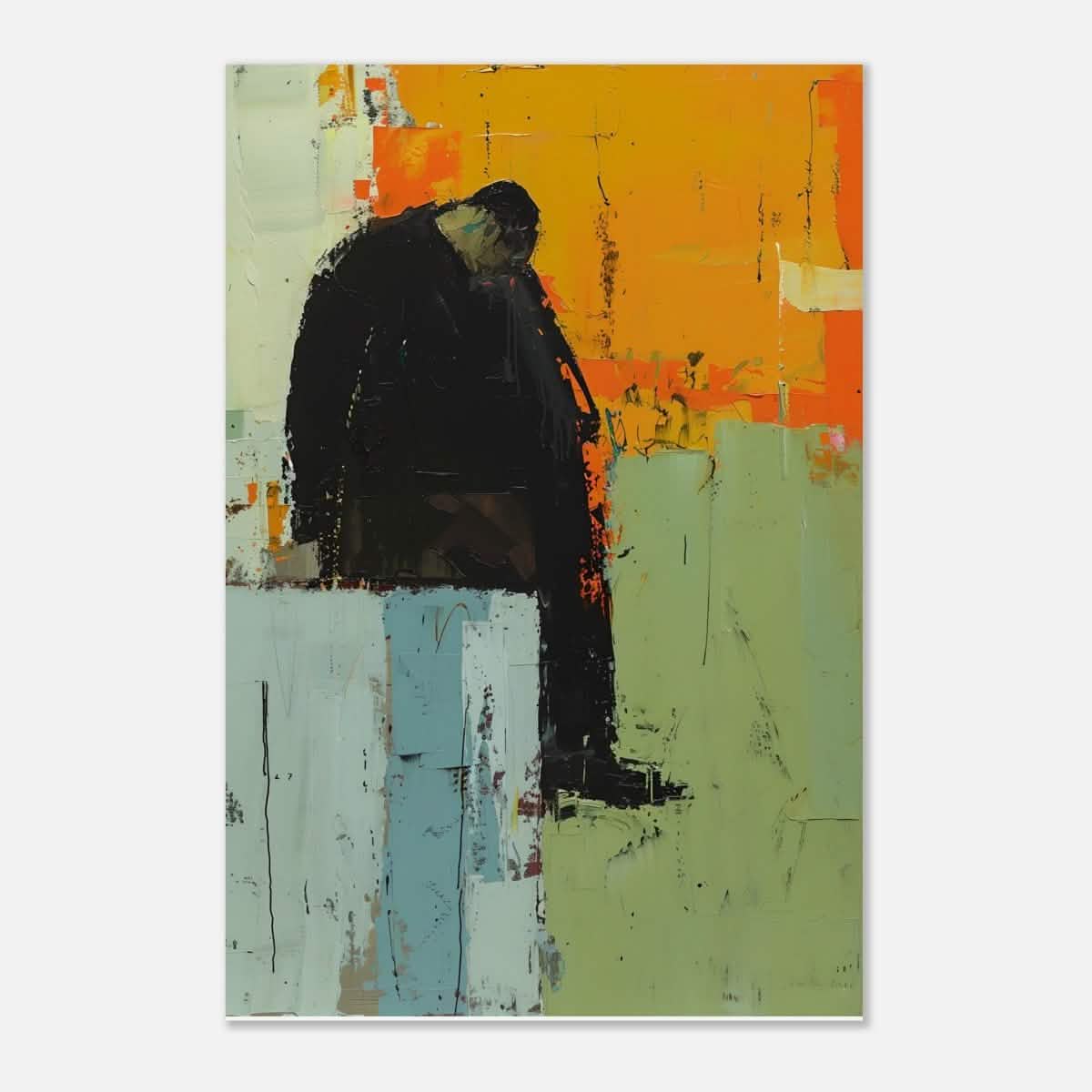 Da Vinci Minimalist Modern Wall Art - Aluminum Print - 30x45 cm / 12x18″ -