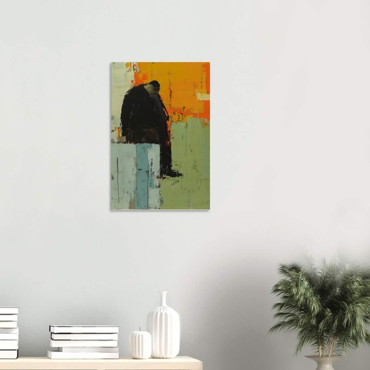 Da Vinci Minimalist Modern Wall Art - Wood Prints - 40x60 cm / 16x24″ - 20 mm