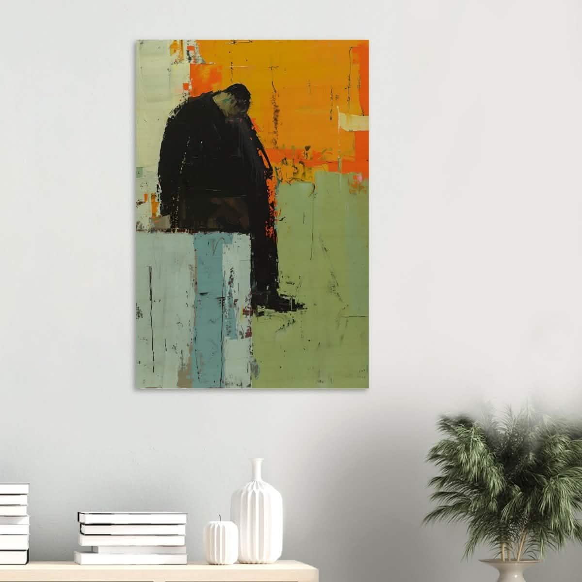 Da Vinci Minimalist Modern Wall Art - Wood Prints - 60x90 cm / 24x36″ - 20 mm