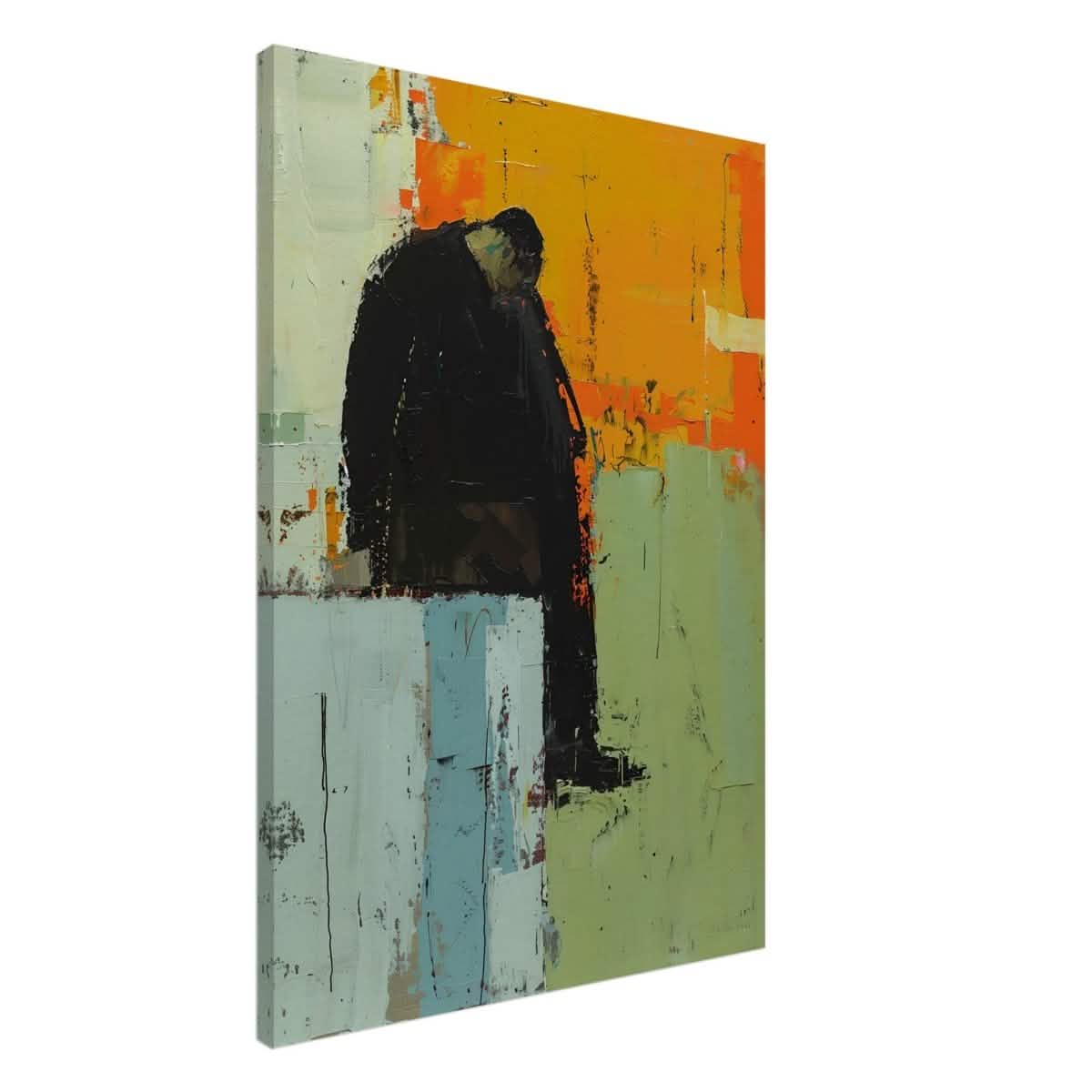 Da Vinci Minimalist Modern Wall Art - Canvas - 70x100 cm / 28x40″ - Thick