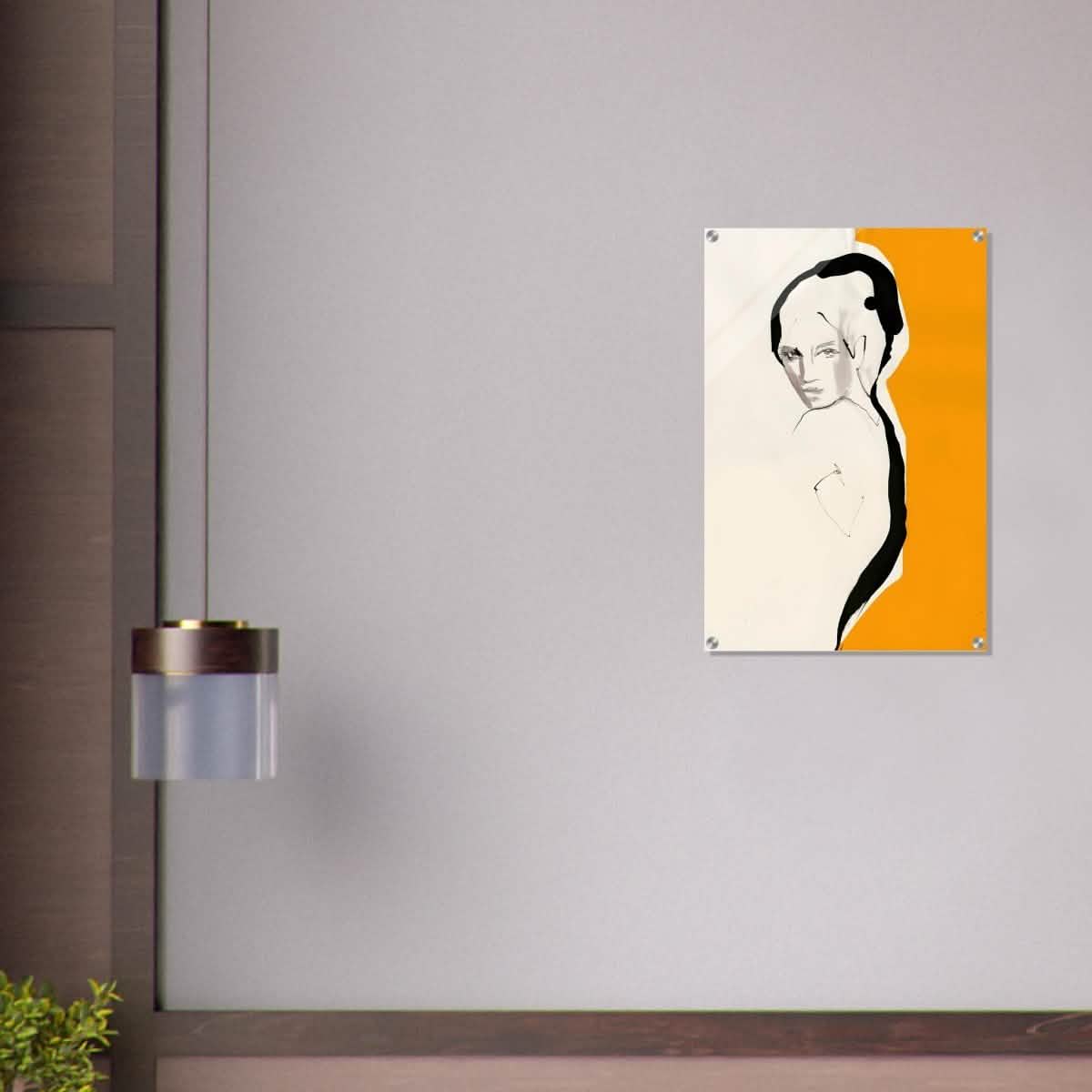 Da Vinci Minimalist Modern Wall Art - Acrylic Print - 50x75 cm / 20x30″ -