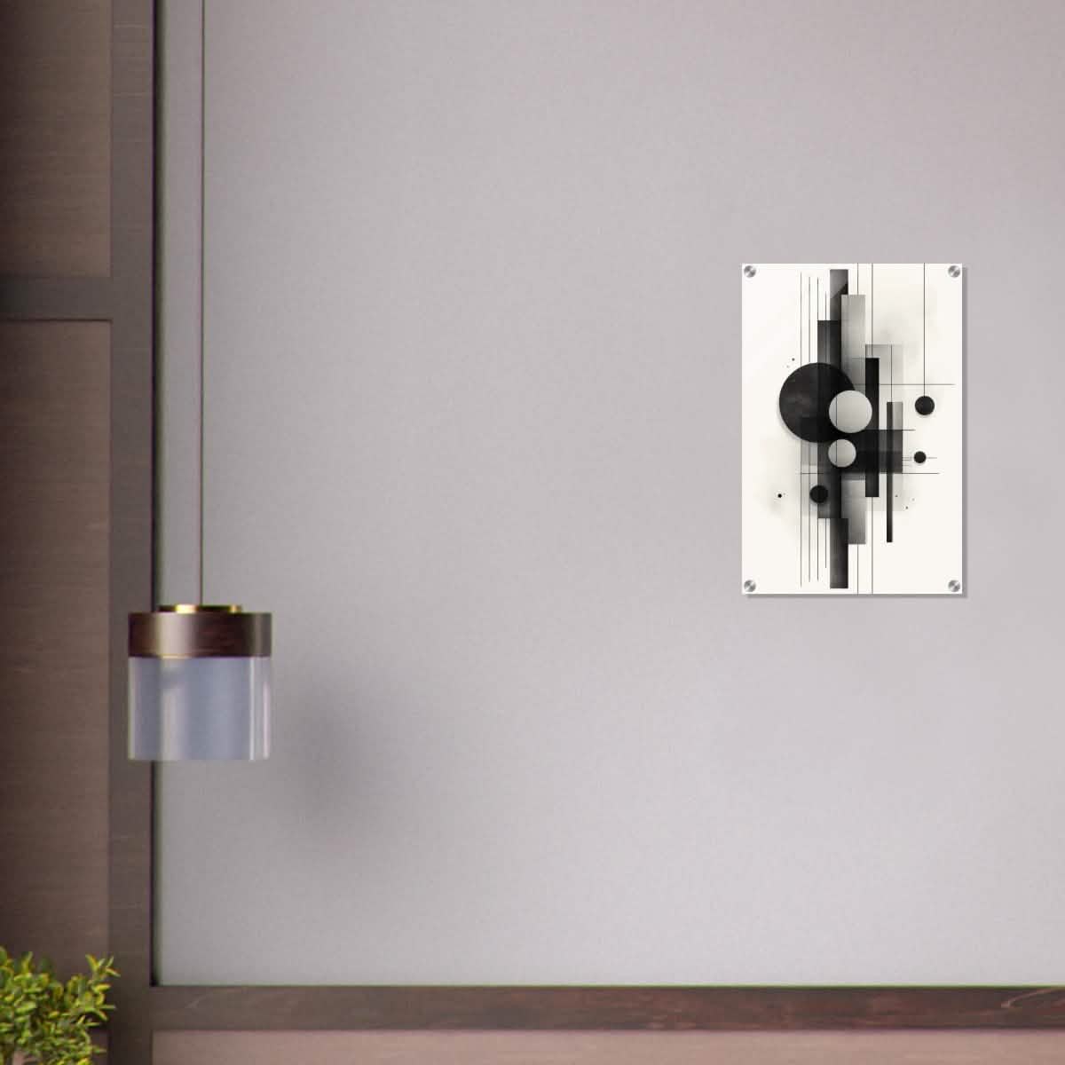 Da Vinci Minimalist Modern Wall Art - Acrylic Print - 40x60 cm / 16x24″ -