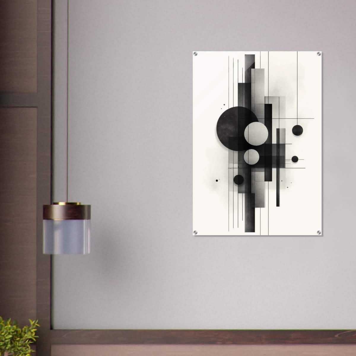 Da Vinci Minimalist Modern Wall Art - Acrylic Print - 70x100 cm / 28x40″ -