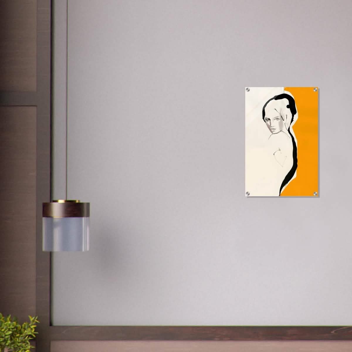 Da Vinci Minimalist Modern Wall Art - Acrylic Print - 40x60 cm / 16x24″ -