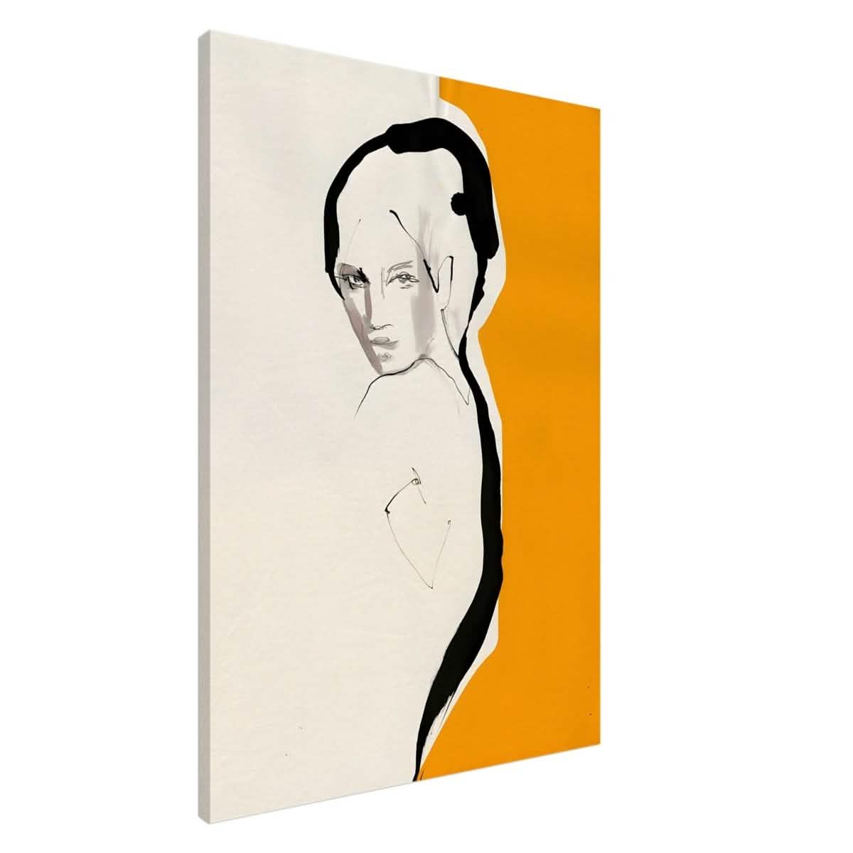 Da Vinci Minimalist Modern Wall Art - Canvas - 70x100 cm / 28x40″ - Slim