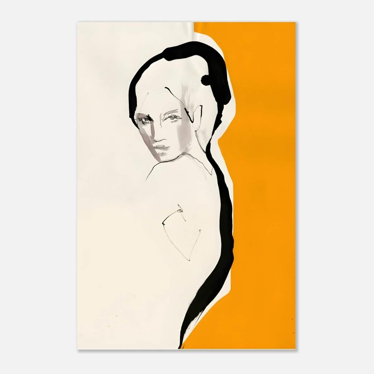 Da Vinci Minimalist Modern Wall Art - Aluminum Print - 50x75 cm / 20x30″ -