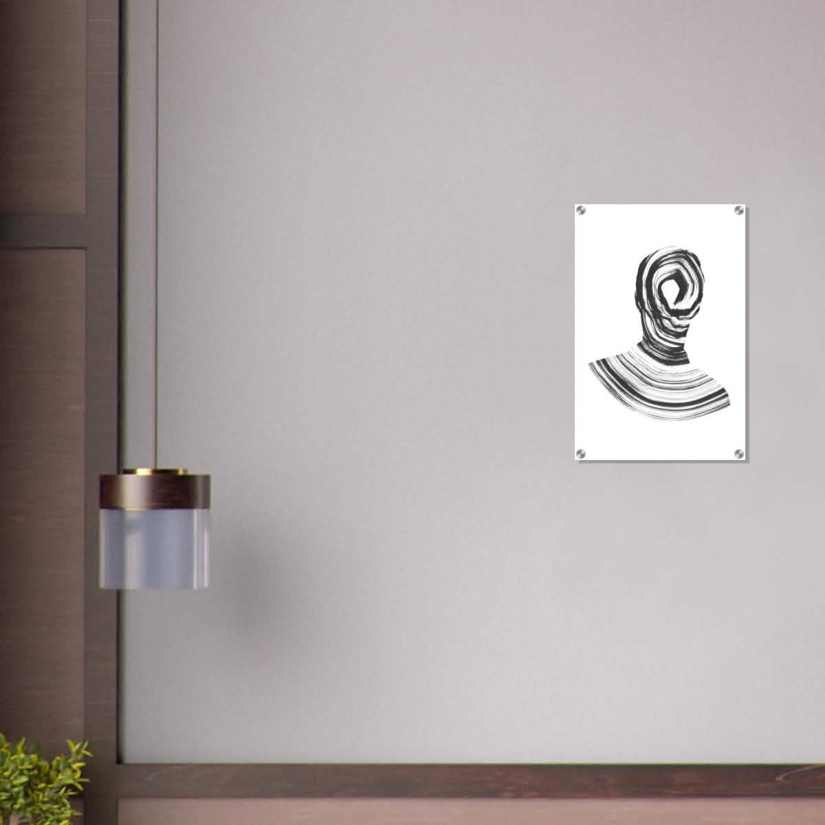 Da Vinci Minimalist Modern Wall Art - Acrylic Print - 40x60 cm / 16x24″ -