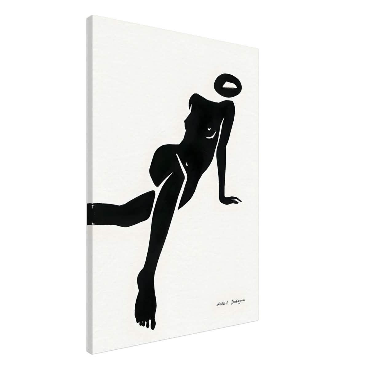 Da Vinci Minimalist Modern Wall Art - Canvas - 70x100 cm / 28x40″ - Thick