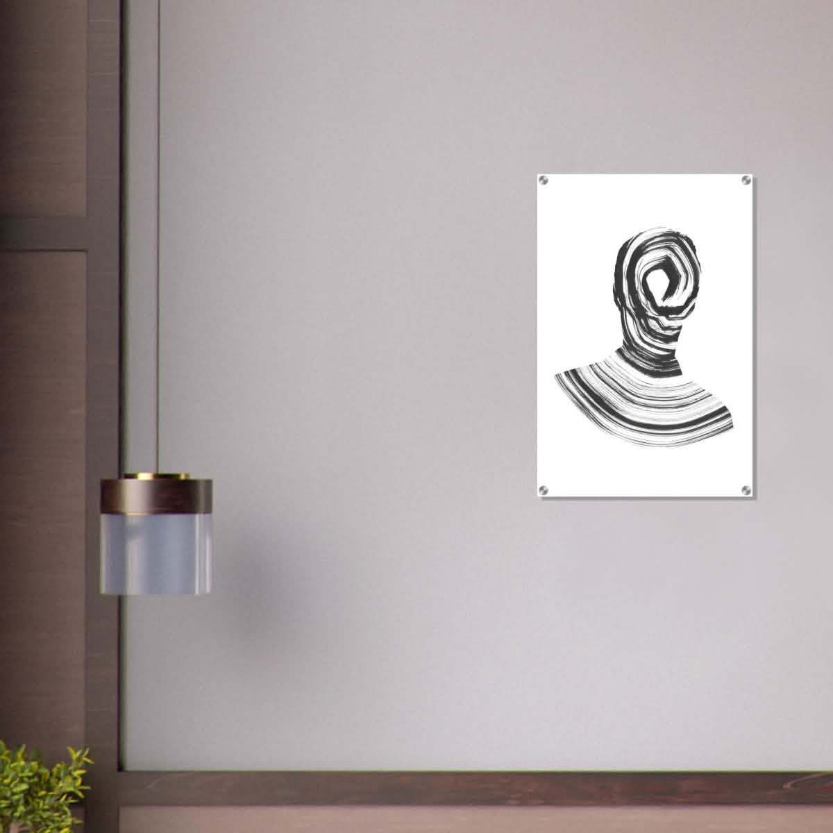 Da Vinci Minimalist Modern Wall Art - Acrylic Print - 50x75 cm / 20x30″ -