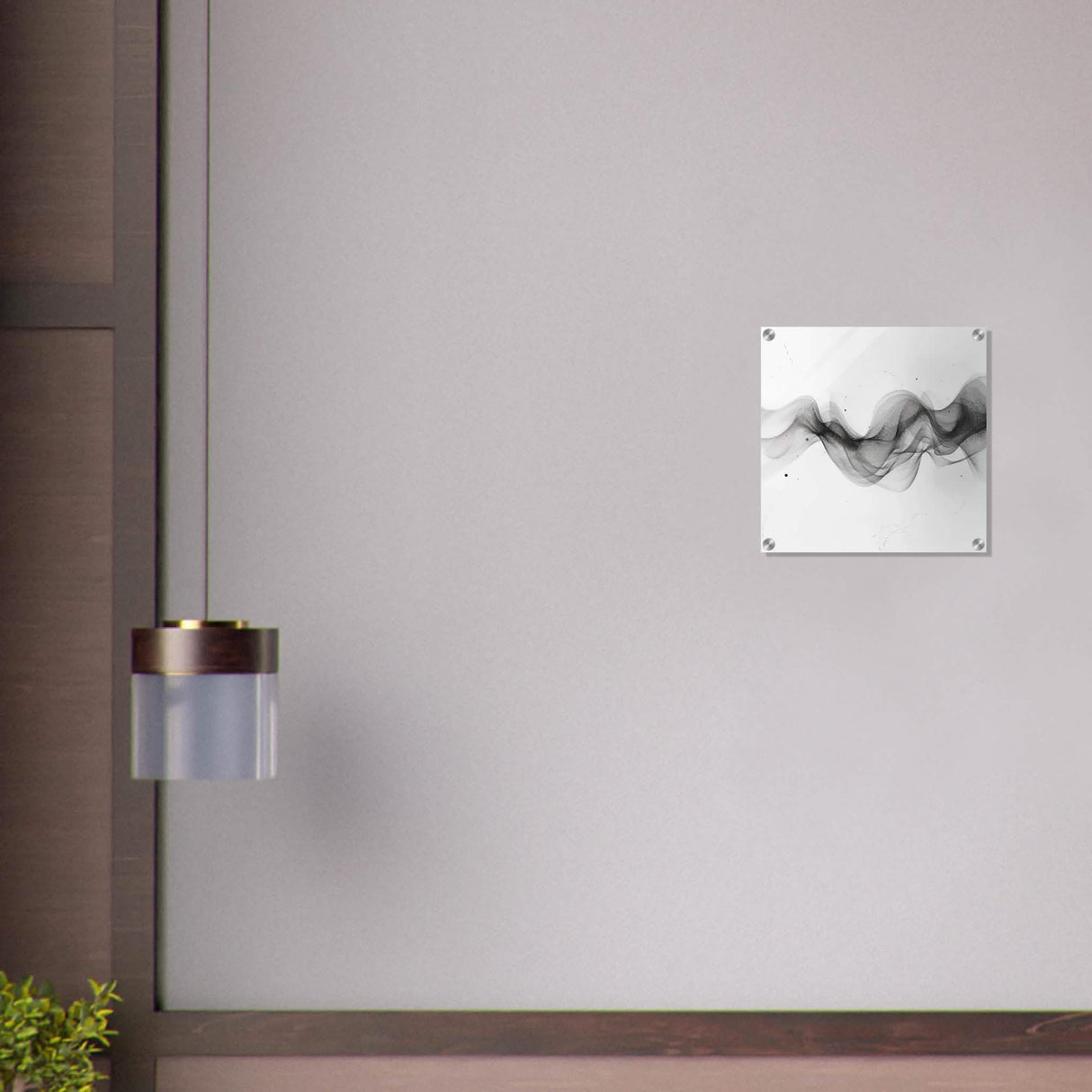 Da Vinci Minimalist Modern Wall Art - Acrylic Print - 40x40 cm / 16x16″ -