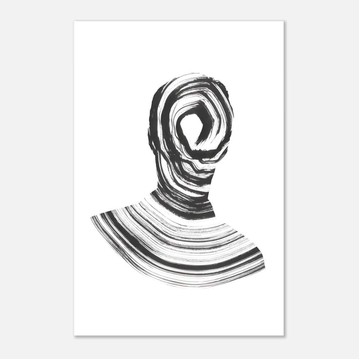 Da Vinci Minimalist Modern Wall Art - Aluminum Print - 30x45 cm / 12x18″ -