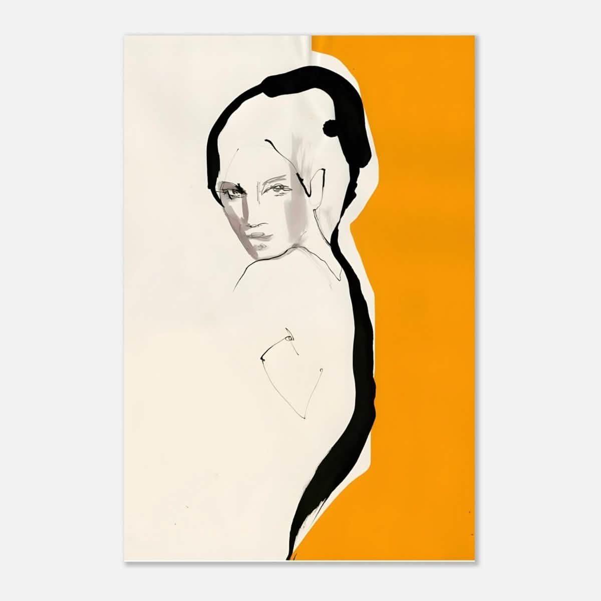 Da Vinci Minimalist Modern Wall Art - Aluminum Print - 30x45 cm / 12x18″ -